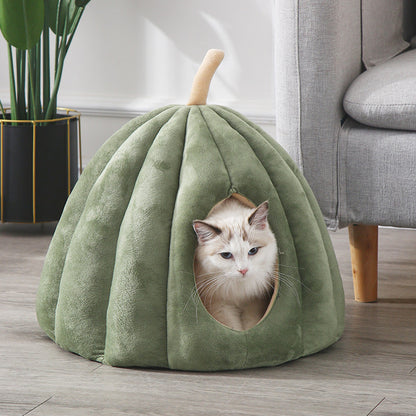 Pumpkin Cat Cave