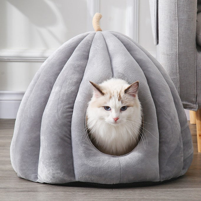 Pumpkin Cat Cave