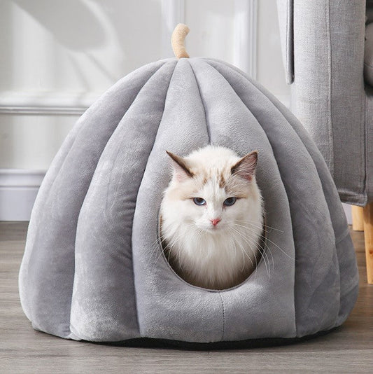 Pumpkin Cat Cave
