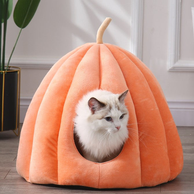 Pumpkin Cat Cave