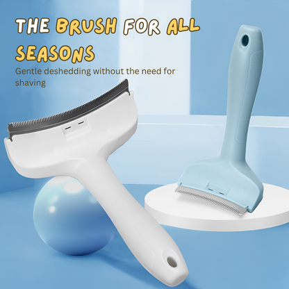 Curved Deshedding Comb