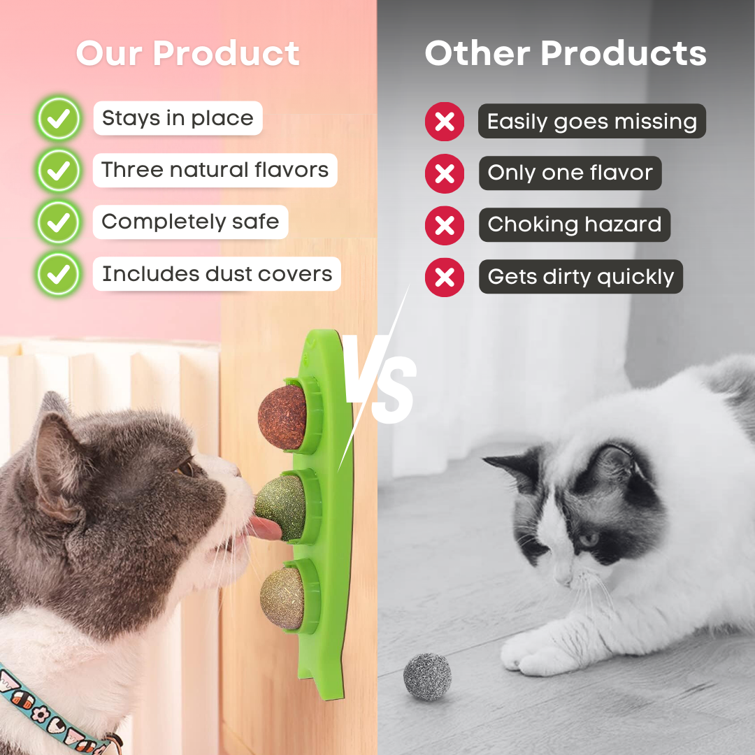 Stick-on Catnip Station