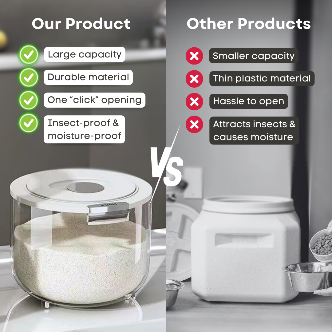 Kibbles Jar Container