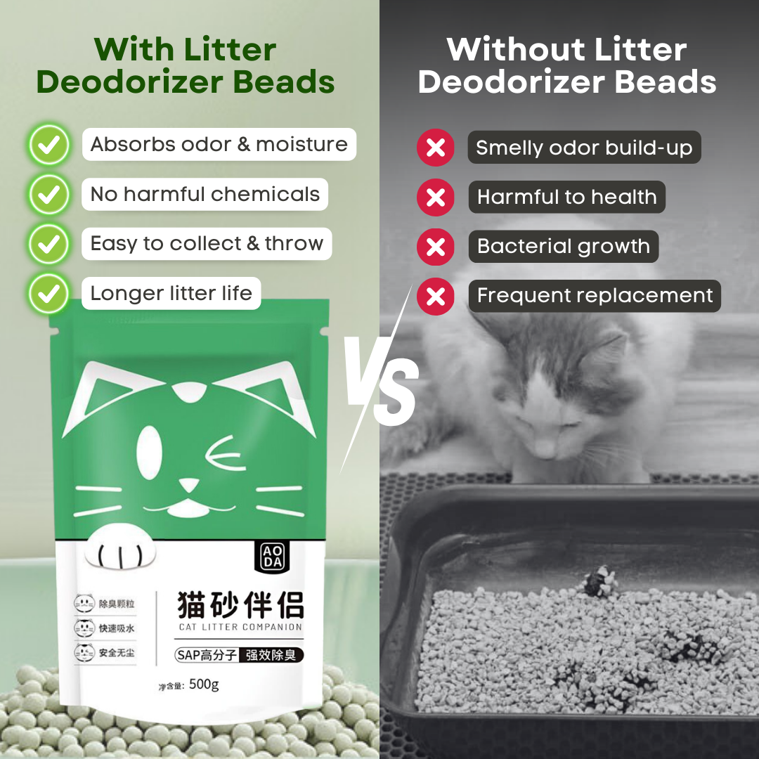 Cat Litter Deodorizer Beads