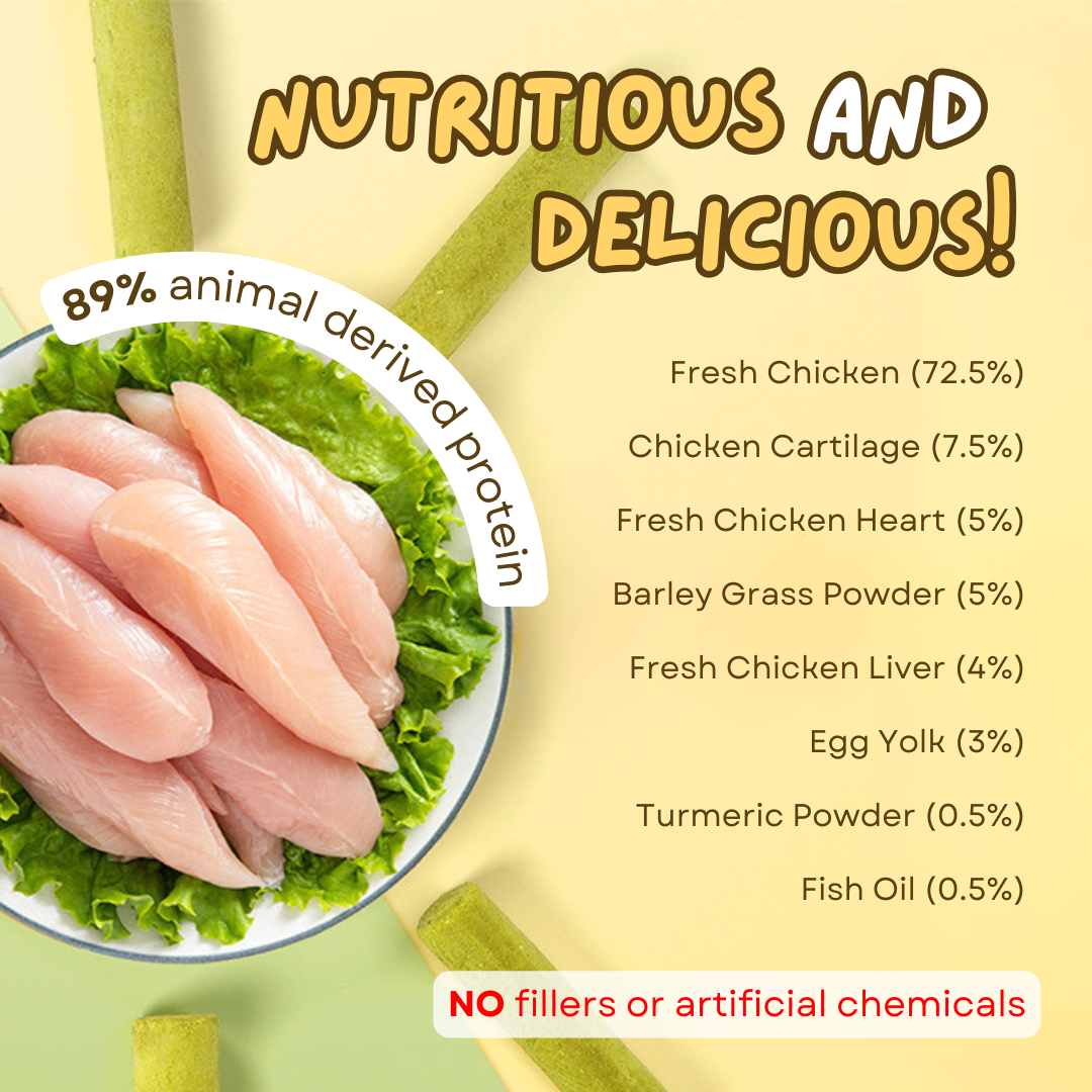 Cat Grass Teething Stick