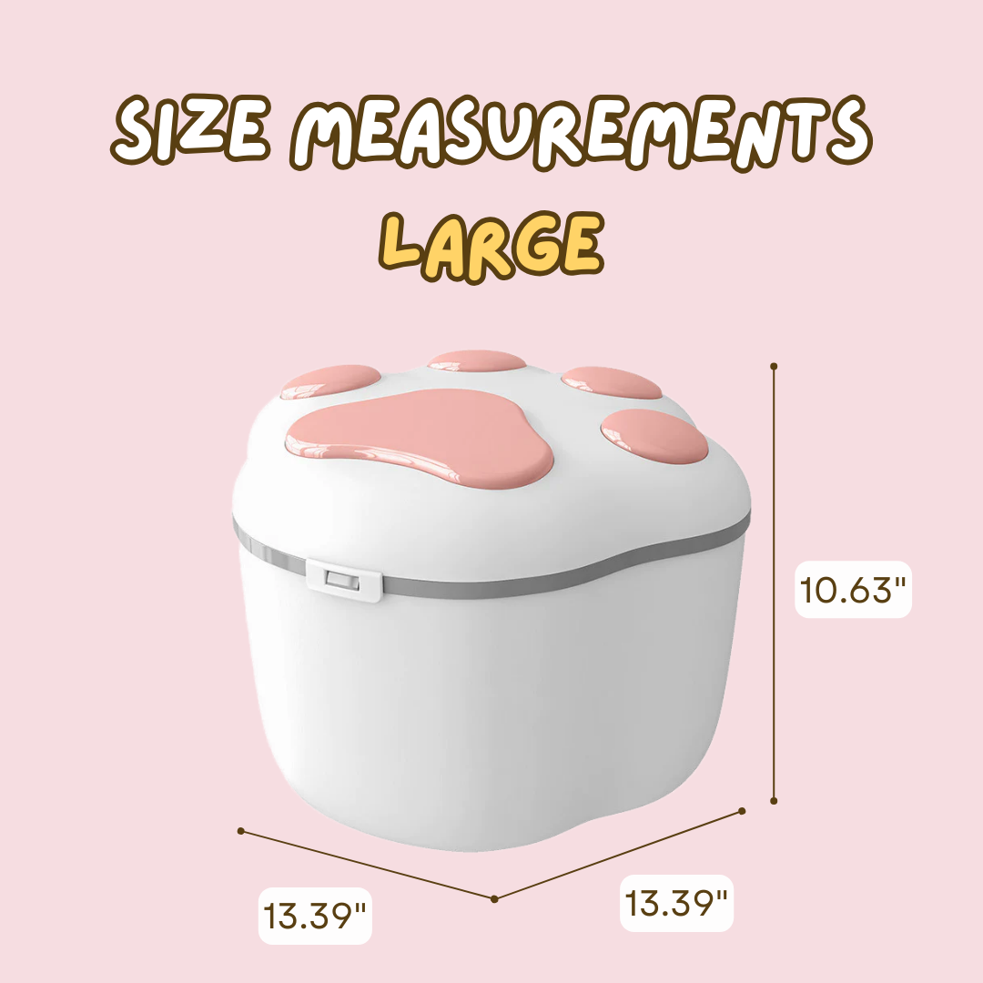 Cat Paw Kibble Container