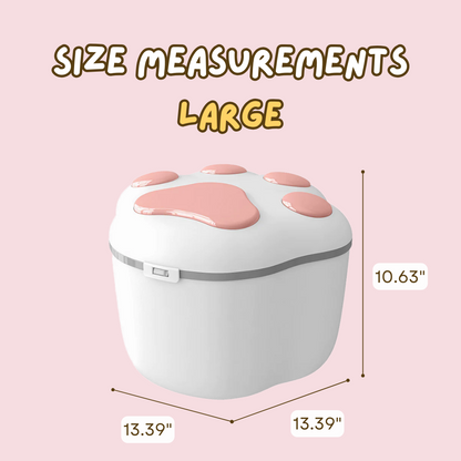 Cat Paw Kibble Container