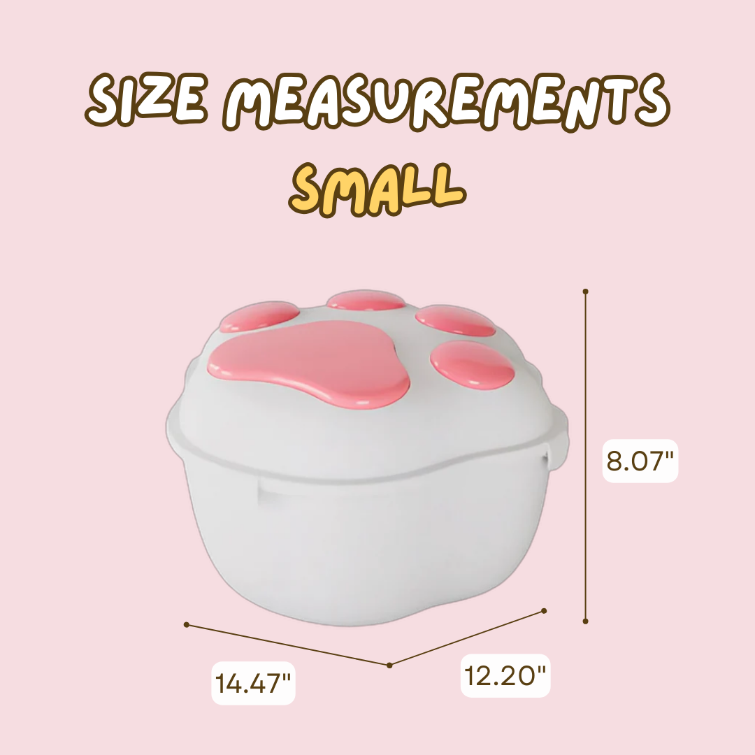 Cat Paw Kibble Container