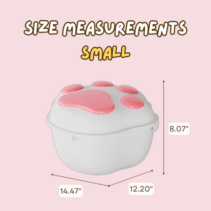 Cat Paw Kibble Container