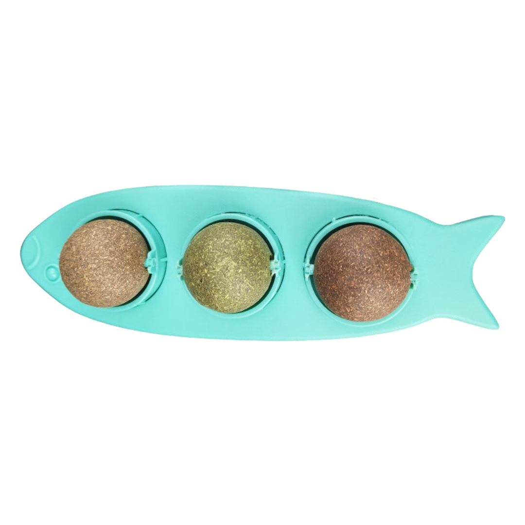 Stick-on Catnip Station