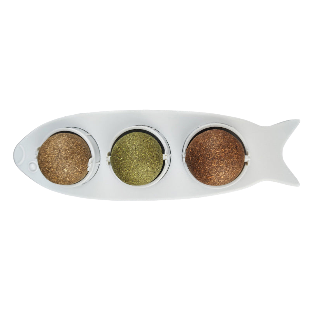 Stick-on Catnip Station