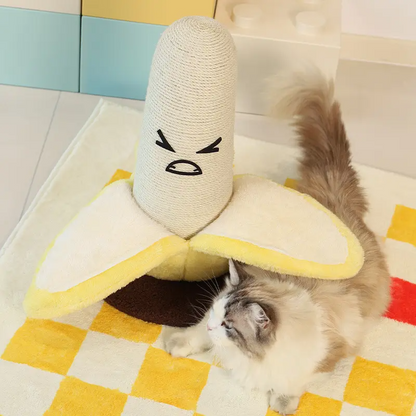 Banana Cat Scratcher