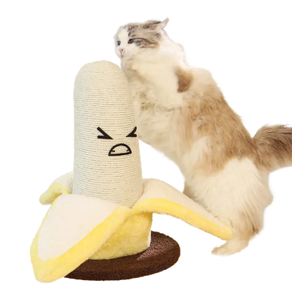 Banana Cat Scratcher