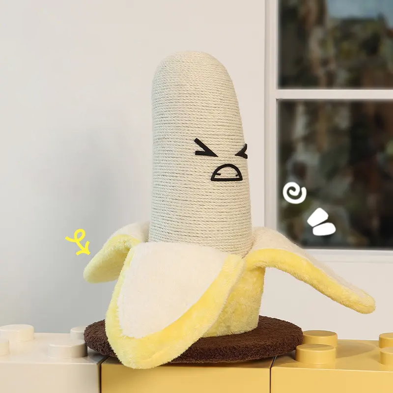Banana Cat Scratcher