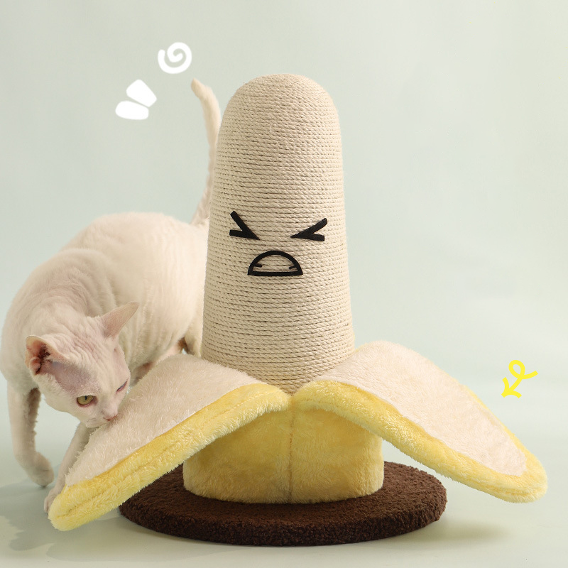 Banana Cat Scratcher