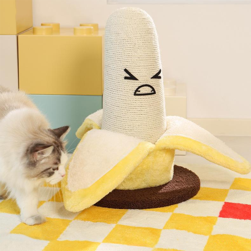 Banana Cat Scratcher