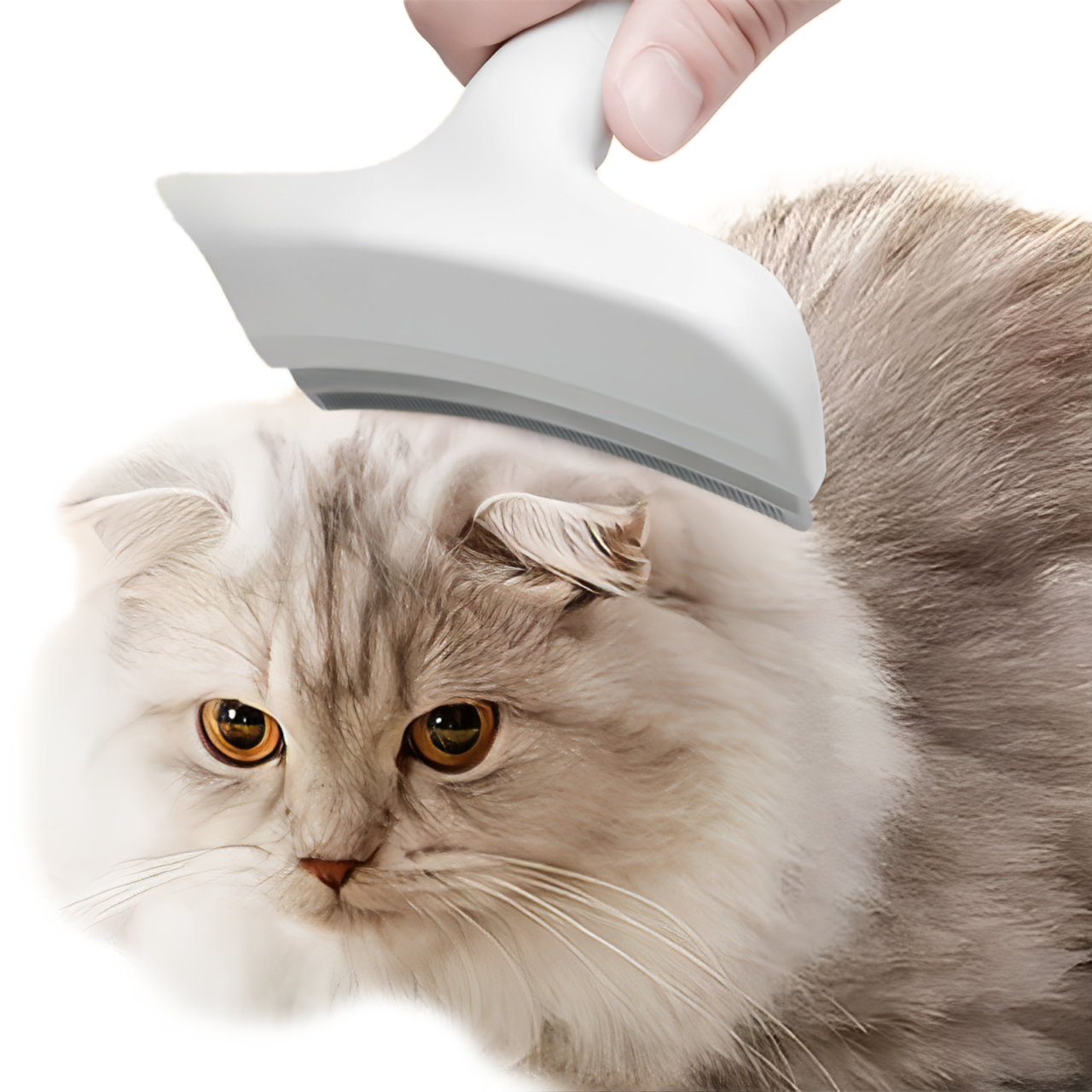 Curved Deshedding Comb