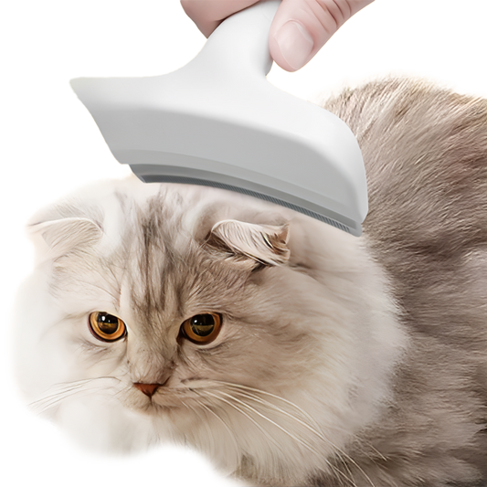 Curved Deshedding Comb