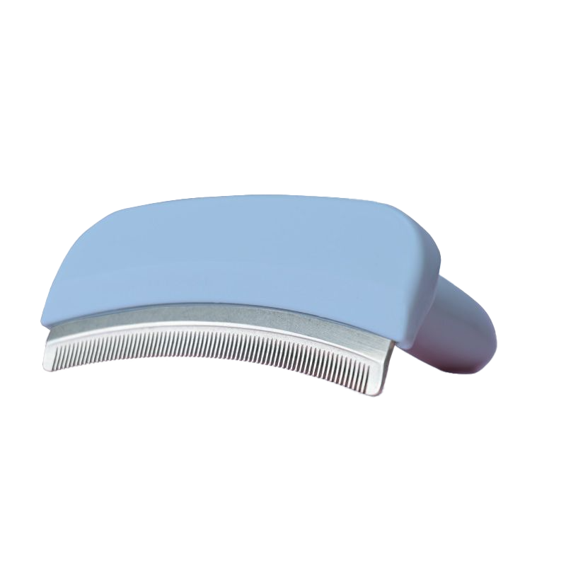 Curved Deshedding Comb
