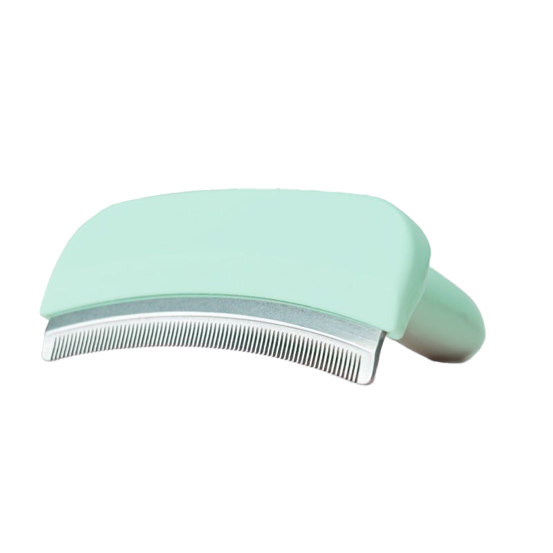 Curved Deshedding Comb