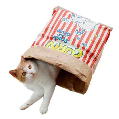 Cat Popcorn Bag